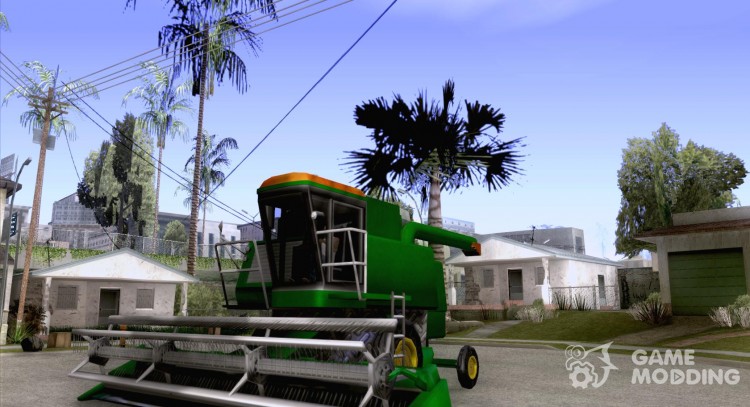 Combine Harvester Retextured для GTA San Andreas