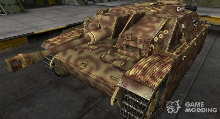 Remodelación para el StuG III para World Of Tanks