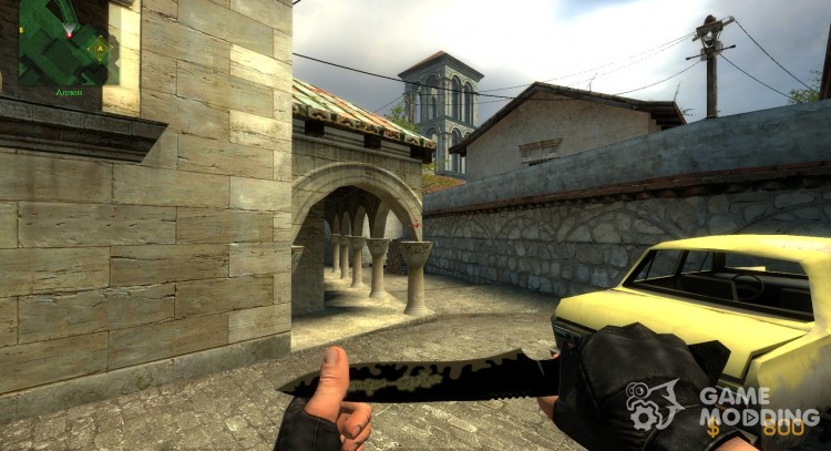 CSS Gold Knife for Counter-Strike Source