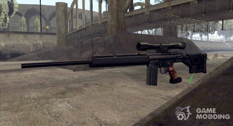 PSG1 Sniper Rifle para GTA San Andreas