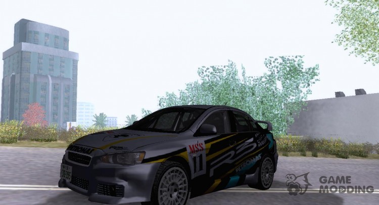 Proton Inspira R3 раллийная versión para GTA San Andreas