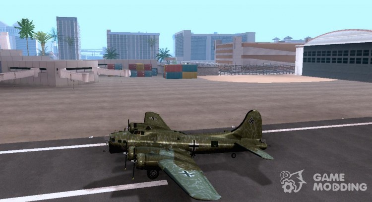 B-17G Flying Fortress (Nightfighter версия) для GTA San Andreas
