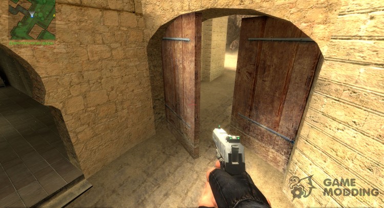 Reborn USP on KingFriday Anims (FIXED SOUNDS) for Counter-Strike Source