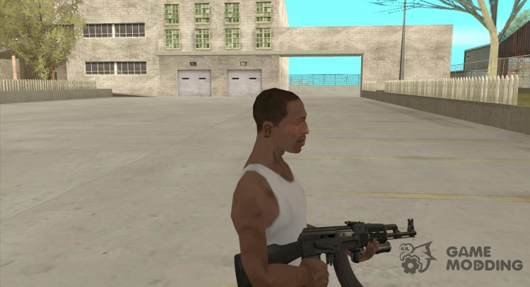 AK47 with GP-30 для GTA San Andreas