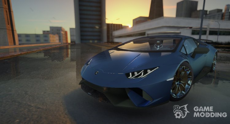 2017 Lamborghini Huracan Perfomante para GTA San Andreas