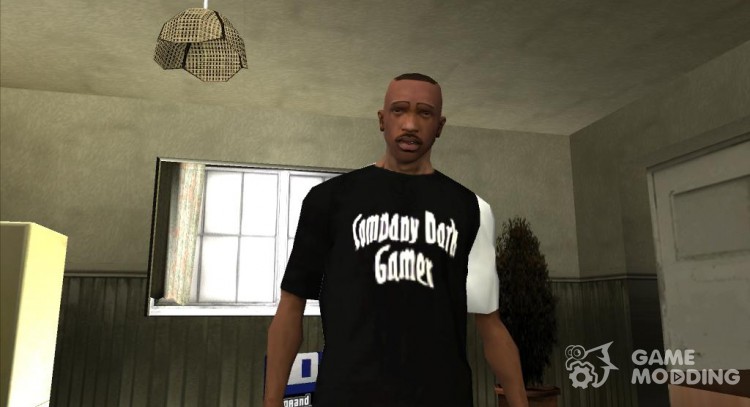 Camiseta Company Dark Gamer para GTA San Andreas