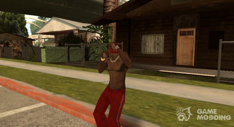 The new behavior of the bystanders for GTA San Andreas