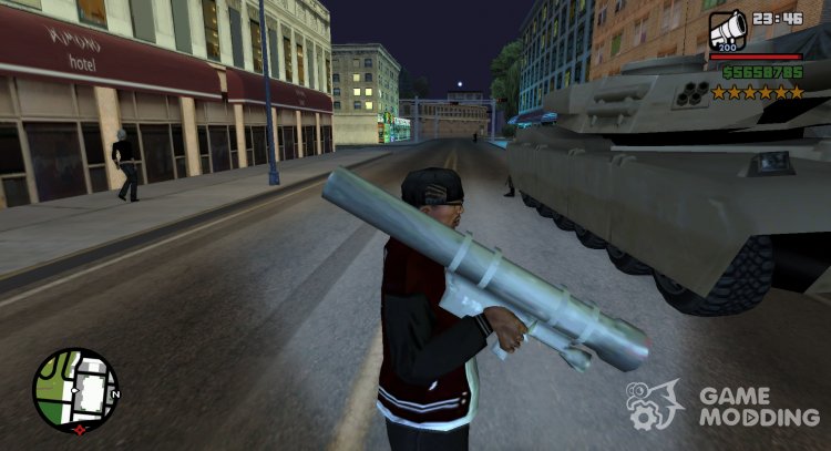 Upgrade for RPG & Missle Launcher V2.0 for GTA San Andreas