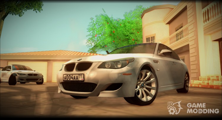 El BMW M5 E60 2010 para GTA San Andreas