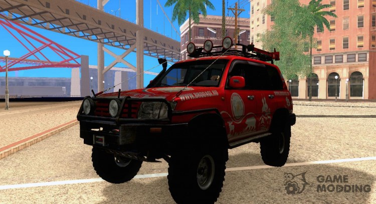 Toyota Land Cruiser 100 off-road for GTA San Andreas
