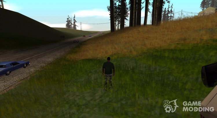 Geart Grass Mod para GTA San Andreas