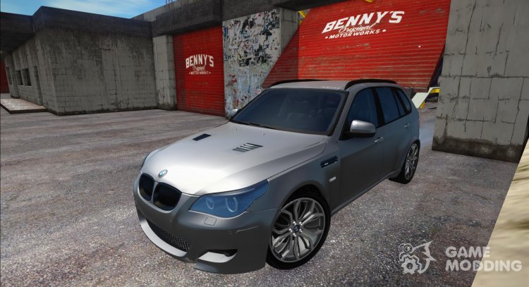 BMW X5M (E70) with M5 E60 facelift for GTA San Andreas