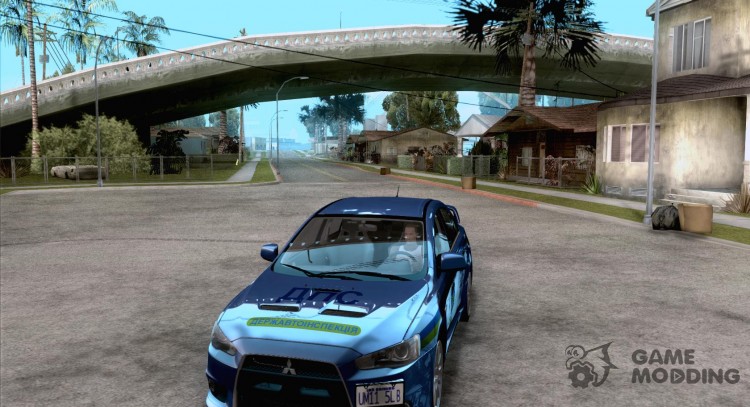 Evolución de Mitsubishi Lancer X DPS para GTA San Andreas