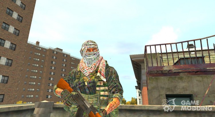Арабский террорист для GTA 4