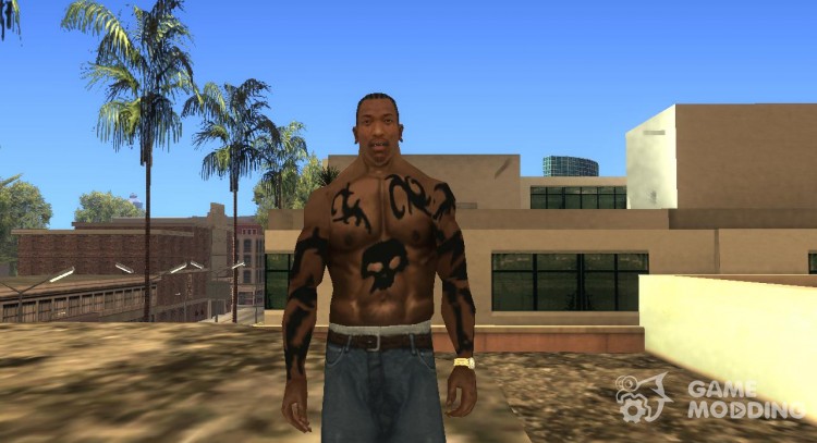 Gangsta Tattoos para GTA San Andreas