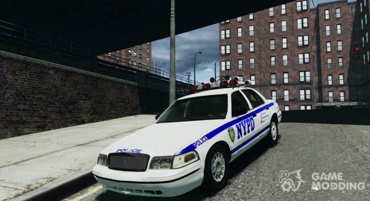 Policía de Nueva York Ford Crown Victoria para GTA 4