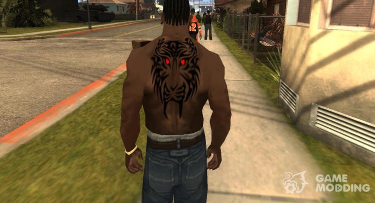 Tiger Tattoo para GTA San Andreas