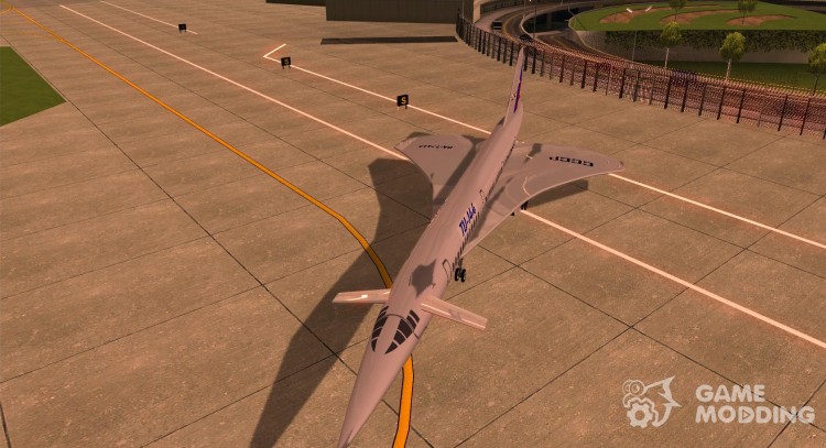 Tu-144 para GTA San Andreas