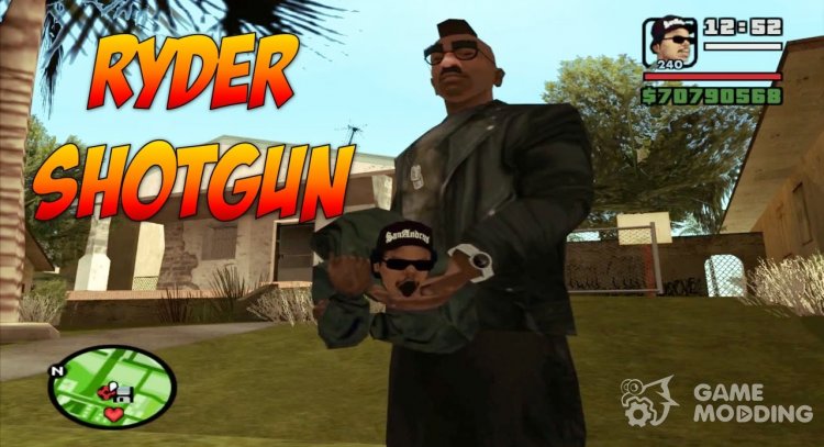 Ryder Shotgun for GTA San Andreas