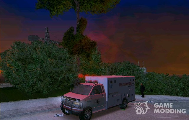 La ambulancia de GTA IV para GTA 3