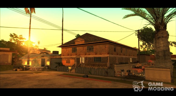Real Mapping Of Grove Street 2.0 для GTA San Andreas