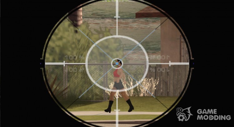 Sniper mod v. 1 for GTA San Andreas
