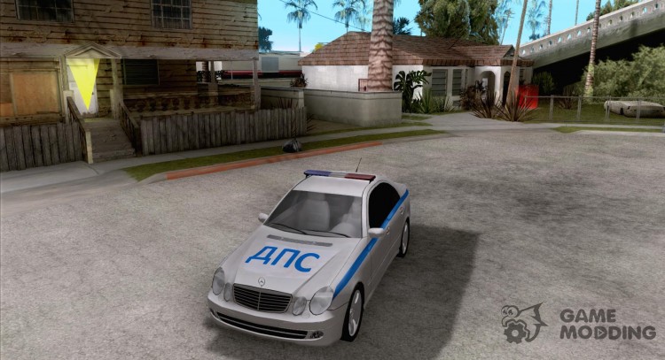 MERCEDES BENZ E500 w211 SE Police Россия для GTA San Andreas