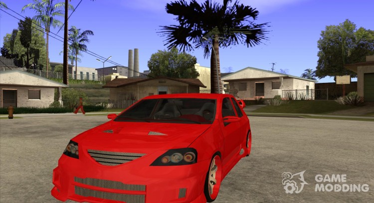Dacia Logan atentos v2 para GTA San Andreas