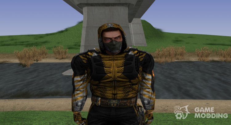 A member of the group Chaos of S. T. A. L. K. E. R V. 1 for GTA San Andreas