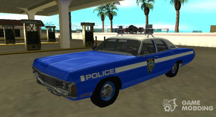 Dodge Polara 1971 New York Police Dept para GTA San Andreas