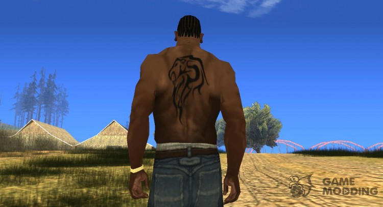 Lionhead Tattoo for GTA San Andreas
