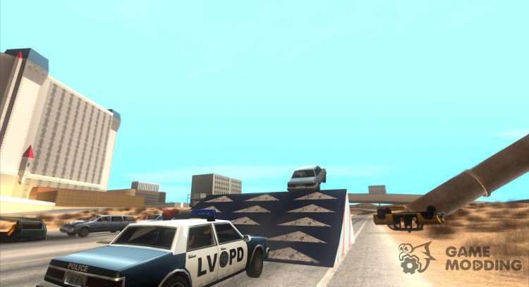 Трамплины на шоссе в Лас Вентурасе для GTA San Andreas
