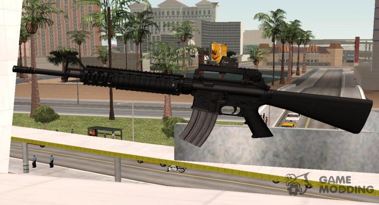 M16A4 CQC for GTA San Andreas