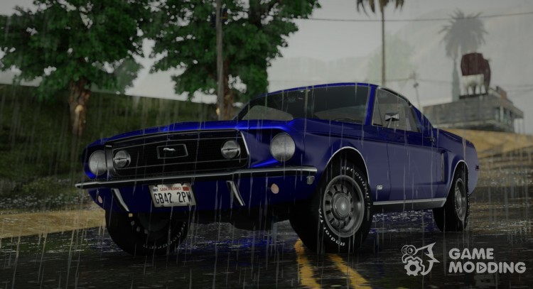 1968 Ford Mustang GT Fastback for GTA San Andreas