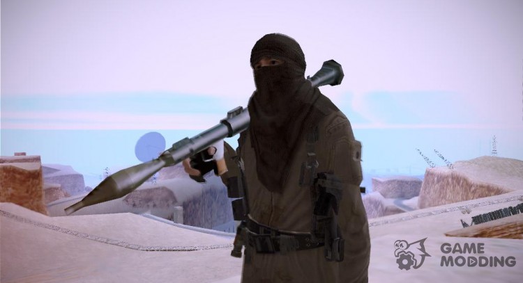 MW2 Arabian Sniper Desert v3 para GTA San Andreas