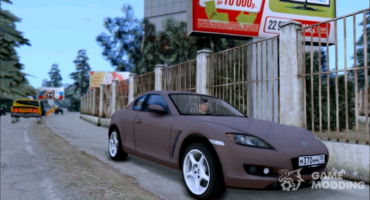 El Mazda RX-8 para GTA San Andreas
