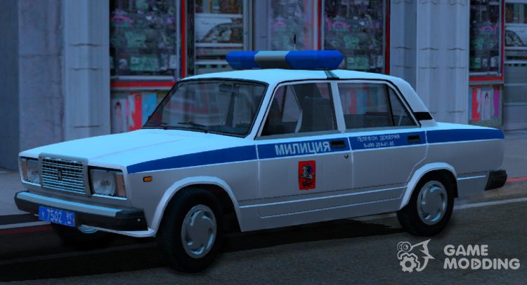 LADA 21074 Police PPS (2007-2011) for GTA San Andreas
