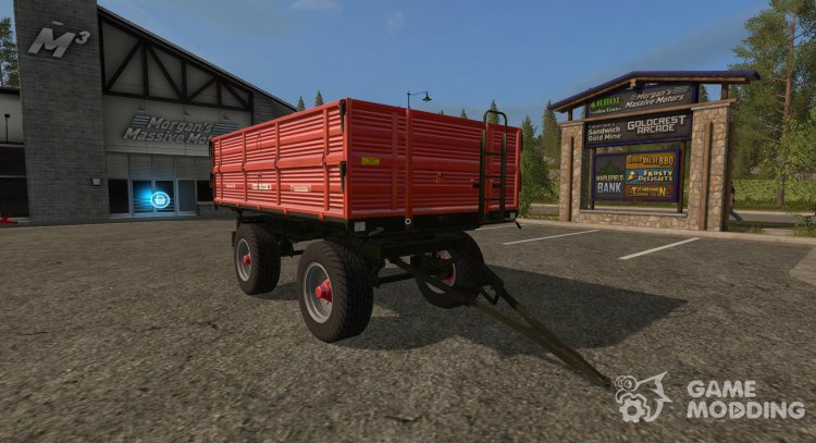 The trailer-truck Ursus T610A1 version 1.0 for Farming Simulator 2017