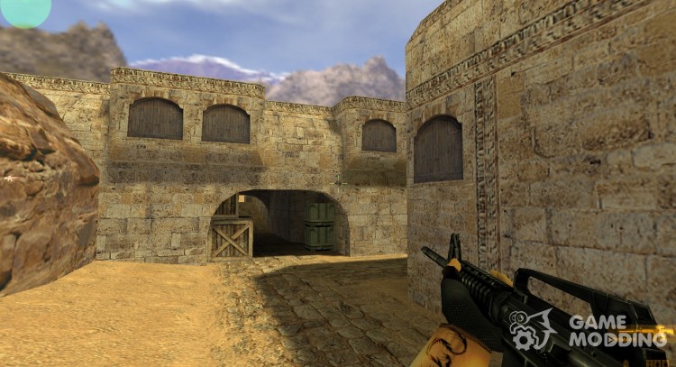 Retexture M4a1 With New Sounds for Counter Strike 1.6