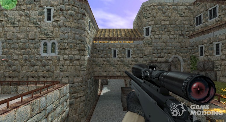 Lonewolf's AWP on Frizz925 anims for Counter Strike 1.6