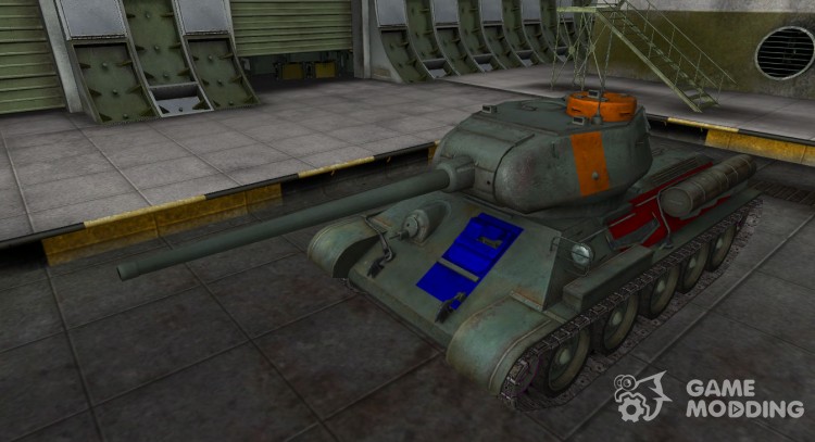 Зоны пробития Type 58 для World Of Tanks