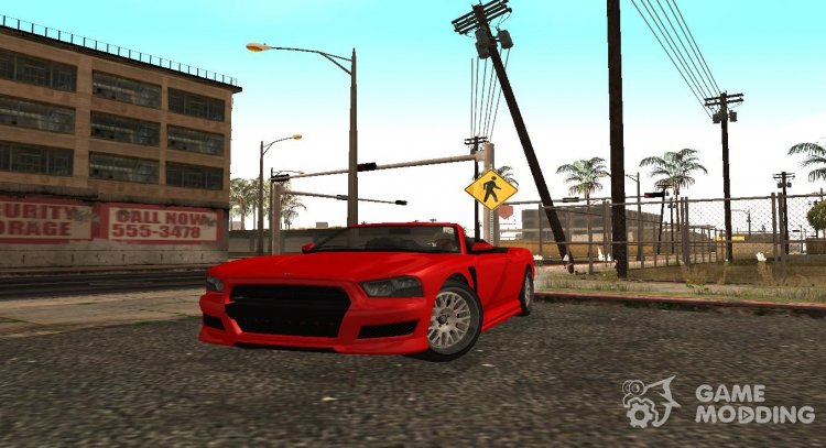 GTA 5 Bravado Buffalo 2-doors Cabrio для GTA San Andreas
