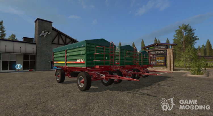 Pak trailers Metaltech DB version 1.0 for Farming Simulator 2017