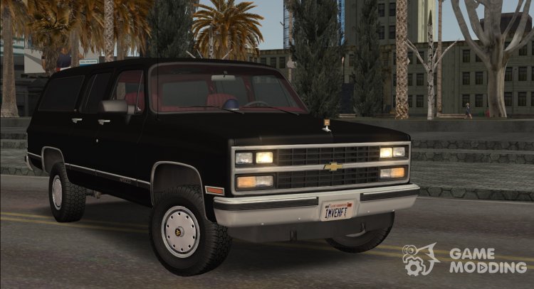Chevrolet Suburban FBI (1990) for GTA San Andreas
