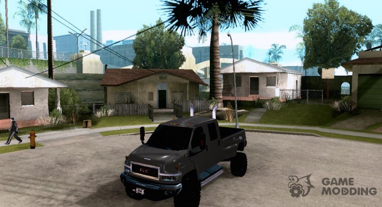 Gmc Topkick (Ironhide TF3) для GTA San Andreas