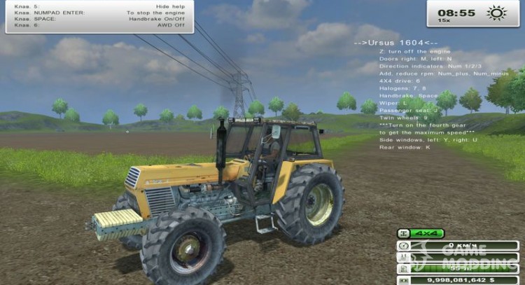 URSUS 1604 for Farming Simulator 2013