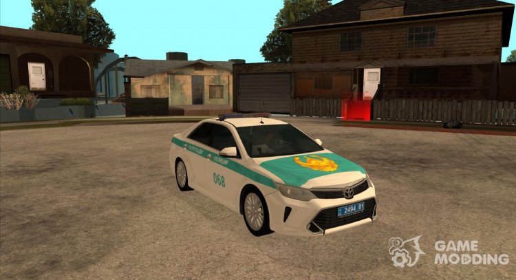TOYOTA CAMRY 2015 POLICE OF KAZAKHSTAN for GTA San Andreas