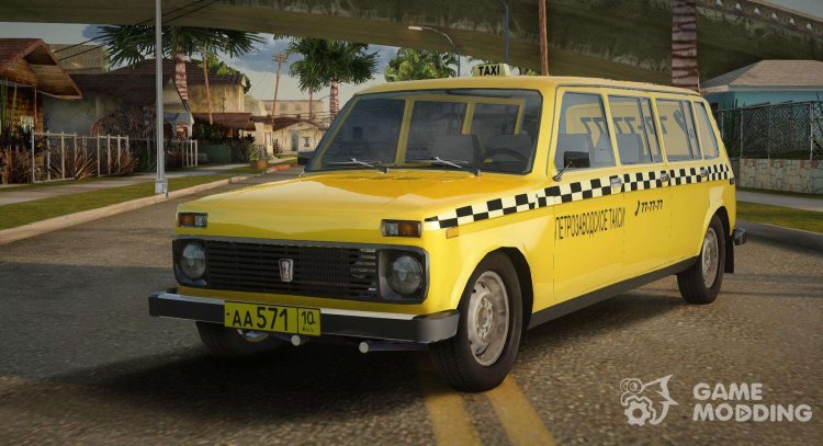 Lada 4x4 Karelian Taxi Limousine for GTA San Andreas