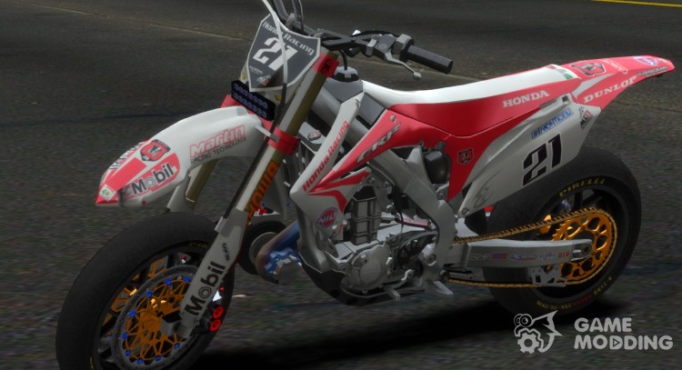 Honda CRF 450 Turbo Motard для GTA 4