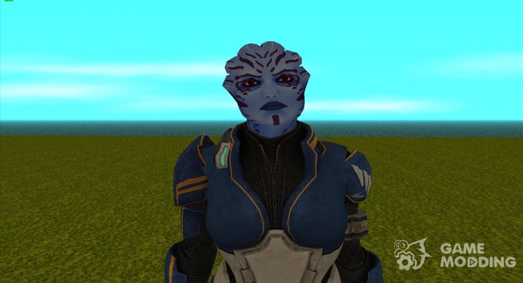 Тела Вазир из Mass Effect для GTA San Andreas